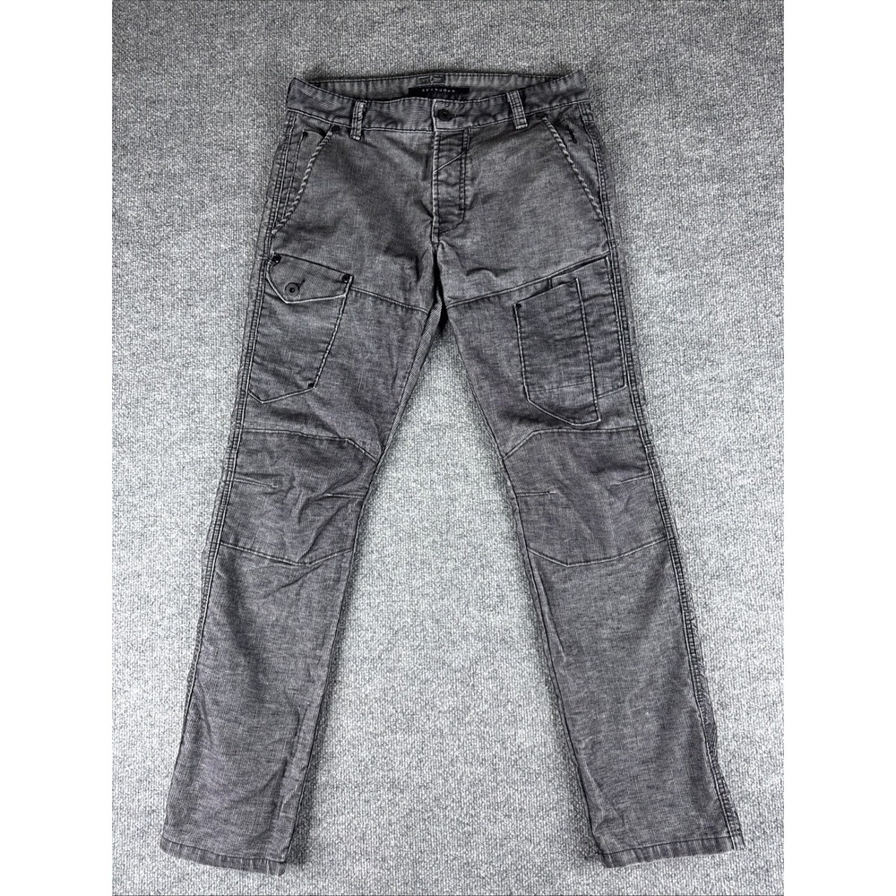 Vintage Y2K Sean John Corduroy Pants Mens Size 32x32 Black Hip Hop 90s Diddy